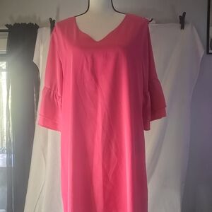 Elegant Pink Women's Dress